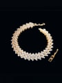 thumb Brass Cubic Zirconia Geometric Luxury Bracelet 2