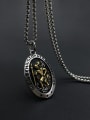 thumb Stainless steel Oval Hip Hop Necklace 1