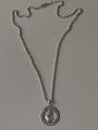 thumb 925 Sterling Silver Crown Minimalist Necklace 2