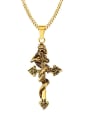 thumb Stainless steel Cross Ethnic Regligious Necklace 0