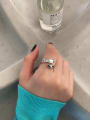 thumb 925 Sterling Silver Irregular Artisan Stackable Ring 1