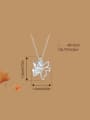 thumb 925 Sterling Silver Hollow Butterfly Minimalist Necklace 2