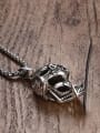 thumb Stainless steel Skull Hip Hop Necklace 3
