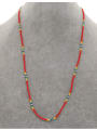 thumb Stainless steel MGB Bead Multi Color Bohemia Necklace 1