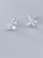 thumb 925 Sterling Silver Cubic Zirconia Dragonfly Cute Stud Earring 1