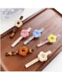 thumb Cellulose Acetate Trend Flower Alloy Hair Barrette 0