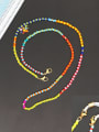 thumb Stainless steel Multi Color TOHAO  Bead  Bohemia Hand-woven Necklace 3