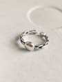 thumb 925 Sterling Silver  Vintage Chain  free size Ring 1