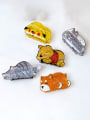 thumb Acrylic Cute Icon Multi Color Jaw Hair Claw 1