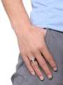 thumb Stainless steel Cross Minimalist Band Ring 4