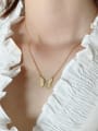 thumb 925 Sterling Silver Butterfly Vintage pendant Necklace 1