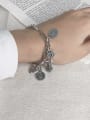 thumb Vintage Sterling Silver With Simple Retro Hollow Chain  Bracelets 1