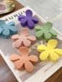 thumb Cellulose Acetate Minimalist multicolor  Flower Jaw Hair Claw 2