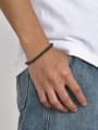 thumb Stainless steel Irregular Hip Hop Bracelet 1