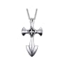 thumb Titanium Cross Minimalist Regligious Necklace 0