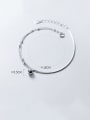 thumb 925 sterling silver round minimalist strand bracelet 2