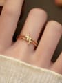 thumb 925 Sterling Silver Cross Minimalist Stackable Ring 2