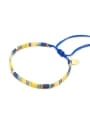 thumb Stainless steel TILA Bead Multi Color Geometric Bohemia Handmade Weave Bracelet 1