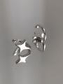 thumb 925 Sterling Silver Star  Clip Earring 1