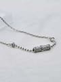 thumb Vintage Sterling Silver With Platinum Plated Vintage Geometric Necklaces 0