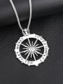thumb Stainless steel Sun Hip Hop Long Strand Necklace 3