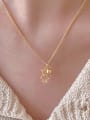 thumb 925 Sterling Silver Hollow Bear Cute Necklace 3
