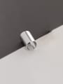 thumb 925 Sterling Silver Geometric Minimalist Single Earring 3