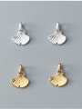 thumb 925 Sterling Silver With  Gold Plated Minimalist Irregular Pendants 2