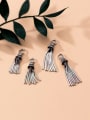 thumb 925 Sterling Silver With  Vintage Tassel Pendant Diy Accessories 2