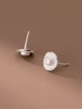 thumb 925 Sterling Silver Trend  Hat Stud Earring 2