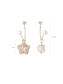thumb Alloy With Imitation Gold Plated Fashion Irregular Drop Earrings 2