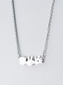 thumb 925 Sterling Silver Hand Of Gold Vintage Necklace 3