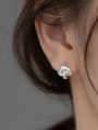 thumb 925 Sterling Silver Bowknot Trend Stud Earring 1