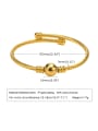 thumb Stainless steel Round Vintage Band Bangle 3