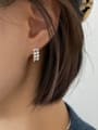 thumb 925 Sterling Silver Minimalist Stud Earring 1