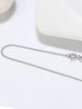thumb 925 Sterling Silver Minimalist 0.9mm side chain element  Chain 1