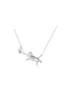 thumb 925 Sterling Silver Animal Minimalist Necklace 0
