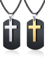 thumb Stainless steel Cross Vintage Regligious Necklace 0