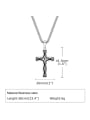 thumb Stainless steel Cross Hip Hop Long Strand Necklace 2