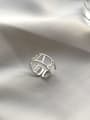 thumb 925 Sterling Silver Rome digital free size Ring 0