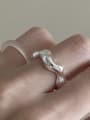 thumb 925 Sterling Silver Heart Minimalist Ring 1