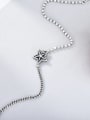 thumb 925 Sterling Silver Asymmetry Star Vintage  Anklet 1