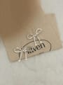 thumb 925 Sterling Silver Bowknot Vintage Drop Earring 2