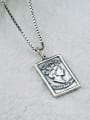 thumb Vintage Sterling Silver With Vintage  Geometry Pendant Diy Accessories 1