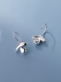 thumb 925 Sterling Silver Mushroom Minimalist Hook Earring 0