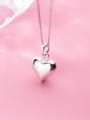 thumb 925 Sterling Silver Smooth Heart Pendant 0