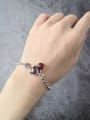 thumb Vintage Sterling Silver With Antique Silver Plated Vintage Fox Bracelets 1