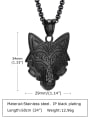 thumb Stainless steel Tiger Hip Hop Necklace 2