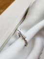 thumb 925 Sterling Silver cute rabbit Free Size Band Ring 1