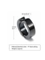 thumb Titanium Steel Geometric Minimalist Huggie Earring 1